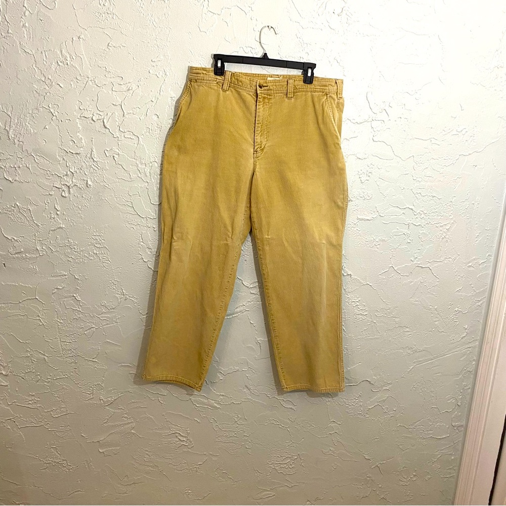 RedHead Corduroy Pants Mens 38x30 Brown Relaxed Fit Straight Leg Cotton VNT